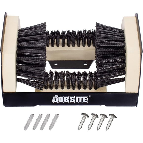 Jobsite Boot Scrubber Brush Cleaner Heavy-Duty Durable...